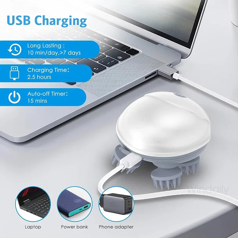 Electric Scalp Massager Pro