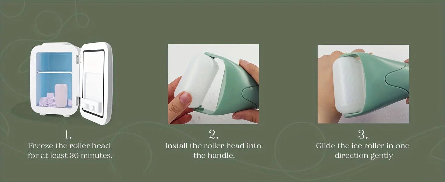 Ventora Ice Face Roller -Cooling Facial Massage Tool