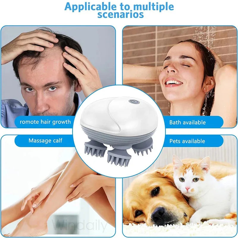 Electric Scalp Massager Pro