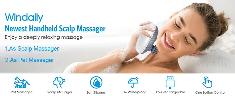 Electric Scalp Massager Pro